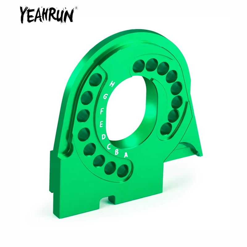 YEAHRUN Metal Motor Mount Plate Motor Mount Base Bracket for 1/10 RC Crawler Car TRX4 Upgrade Parts Accessories