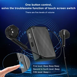Ting DJ Pocket Hearing aid Rechargeable Hearing Amplifier Long Lasting Use for 1Week for Severe Loss EN-D28