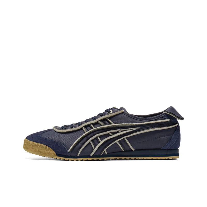 Onitsuka Tiger Mexico 66 SD Unisex Blue Low-Top Casual Sneakers  Versatile Non-Slip Lightweight Durable Design 1183C115-401