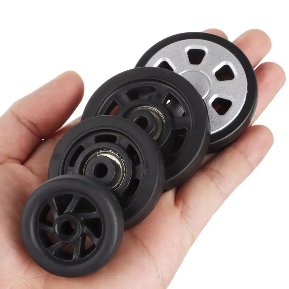 Universal Portable DIY Replacement Suitcase Parts Axles Caster Wheel Repair Kit Travel Luggage Wheels Replace Wheels