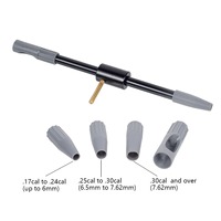 MAGORUI Tactical 8Pcs .17Cal .22Cal .30Cal Universal Gun Bore Guide Cleaning Rifle Brush Clean Kit Hunting Cleaner