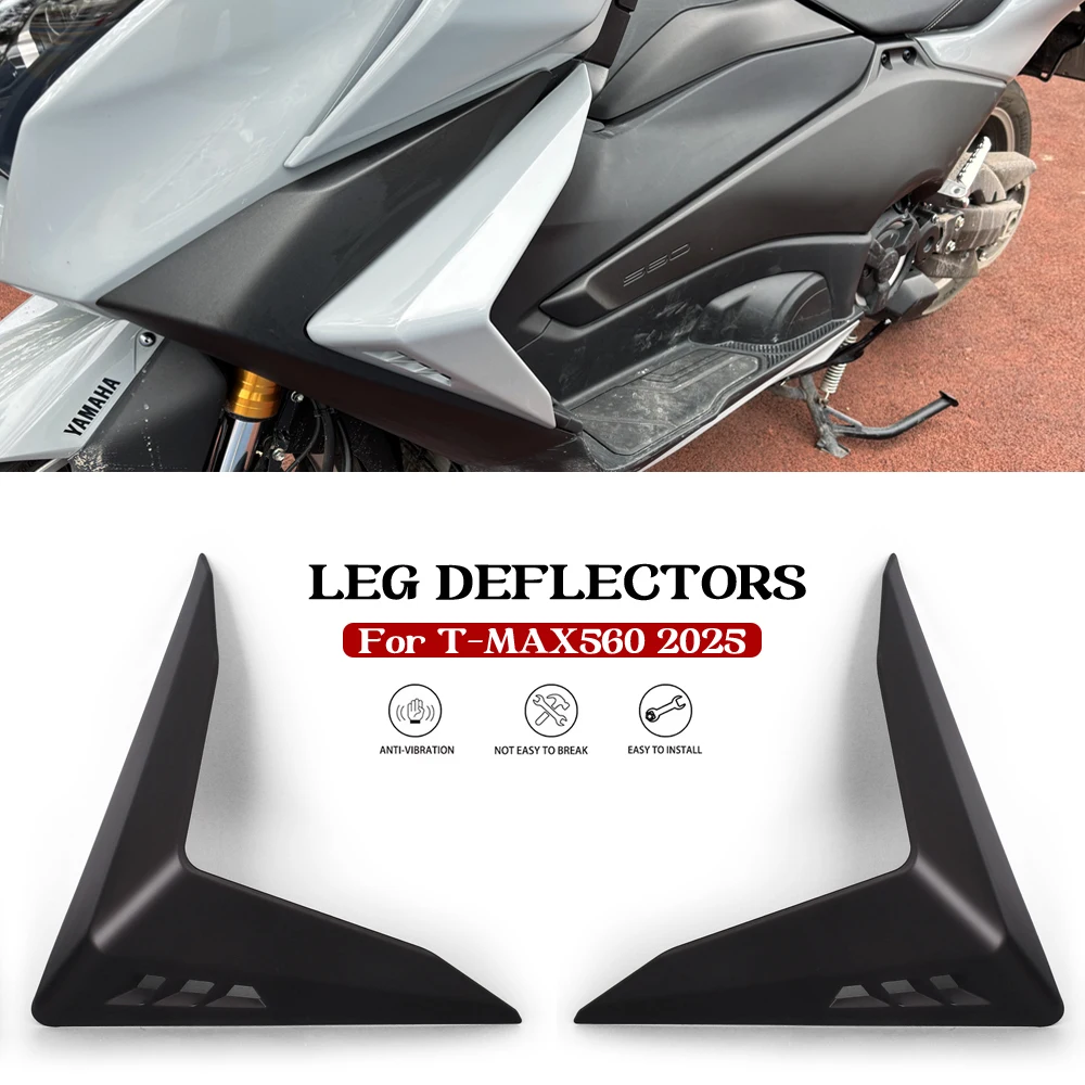 

For Yamaha T-MAX560 TMAX 560 TMAX560 2025- Motorcycle Accessories Side Air Deflectors Side Leg Fairing Decorate Wind Deflector