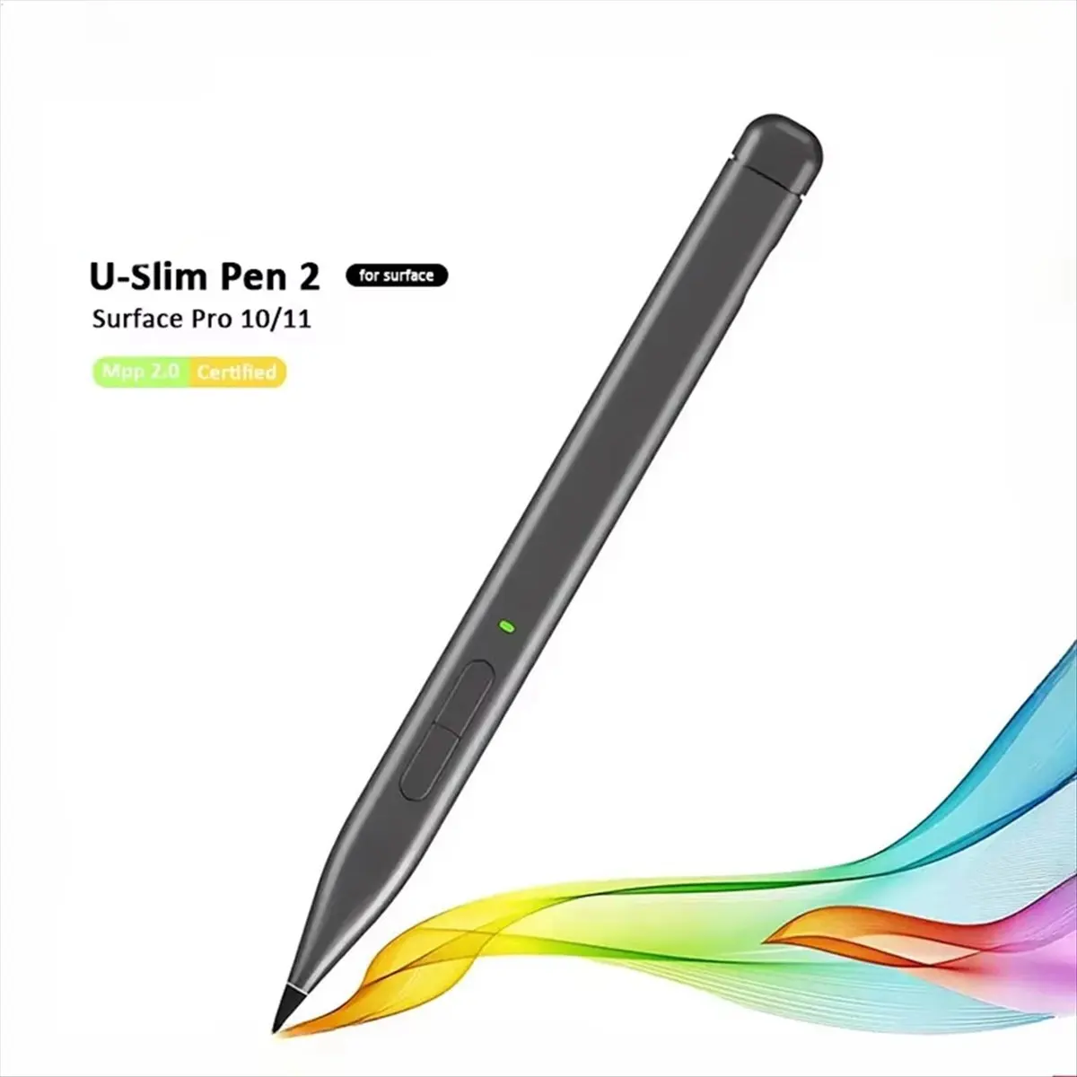 A64I MPP2.0 Stylus Pen for Pro 10 8 9 4096 Palm Rejection Ink Stylus Pencil for PC Laptop,B