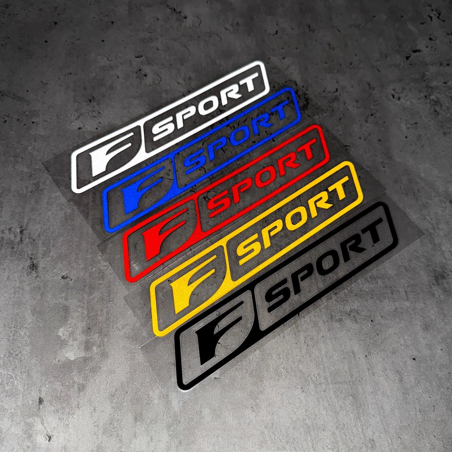 Car Vinyl Sticker for F SPORT Sponsor Modified Decal Auto Body Window Decoration Graphic