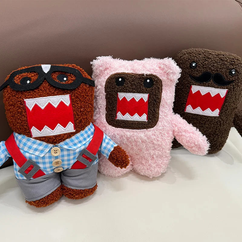 Cute Domo Kun Plush Doll Soft Animals Pillow Anime Stuffed Toys For Children Kids Birthday Christmas Gifts