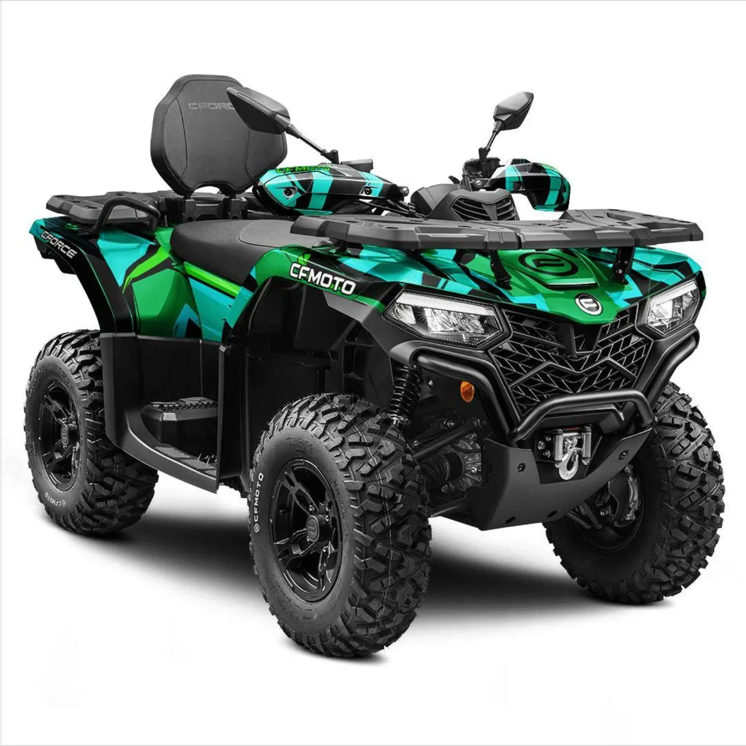 Body Fairing Sticker Decals Protective Quads / Atv 4x4 Full Graphic Kit For CFMOTO CFORCE 400+450+500+520 2022-2026 Design-40