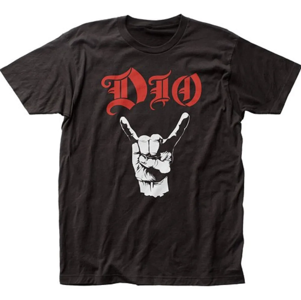 Men's Black Devil Horns Graphic Tee