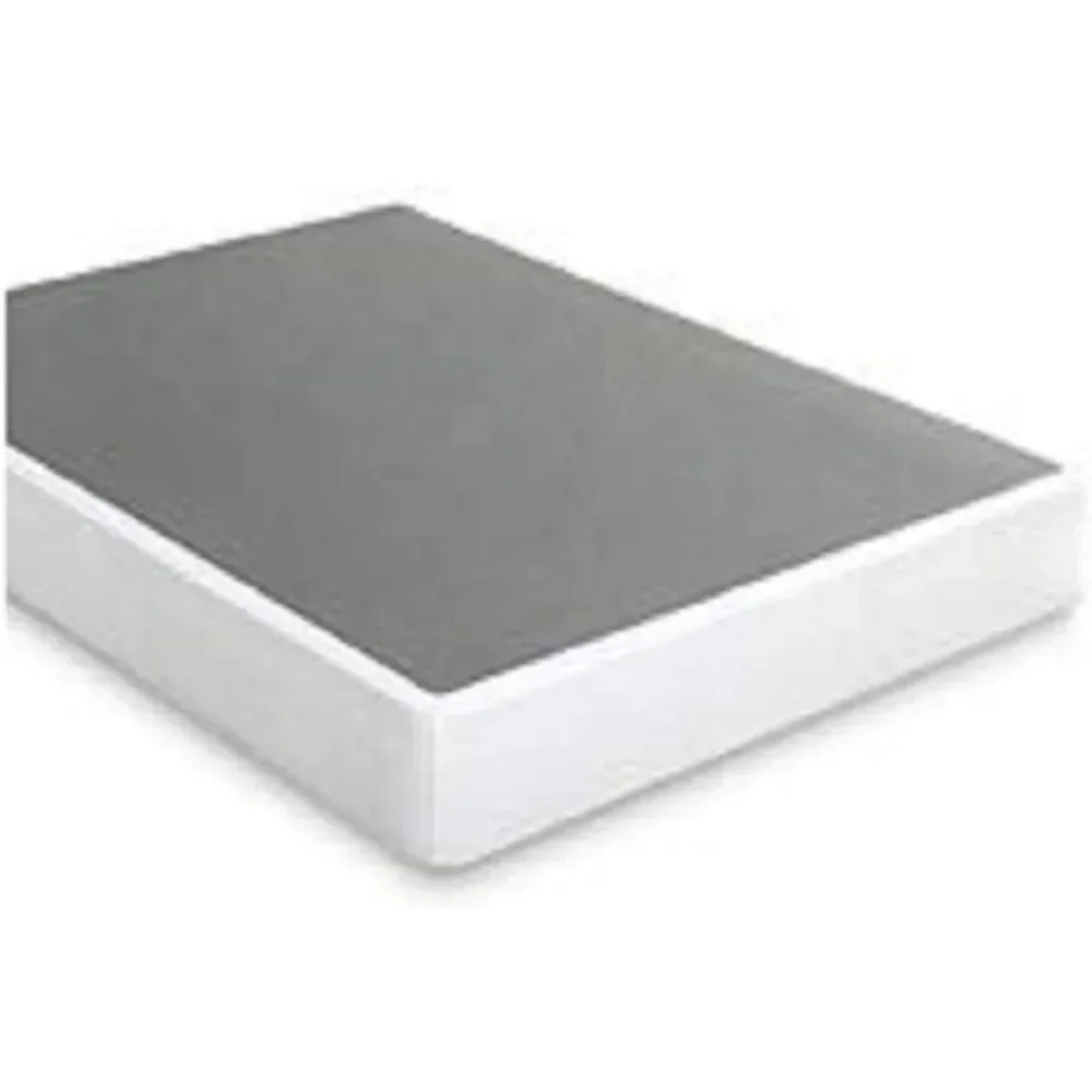 Geen Montage Metalen Boxspring, 9 Inch Witte Matrasfundering, Stevige Metalen Structuur