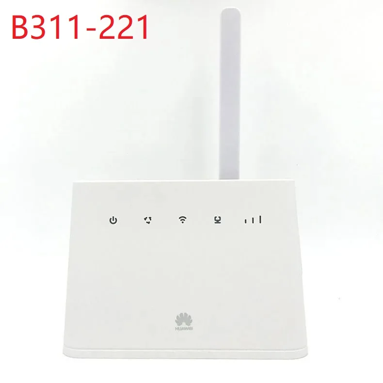 New Unlocked Huawei B311 B311S-221 4G LTE CEP WiFi 150Mbps Router With External Antenna RJ45 Interface PK B315s-22