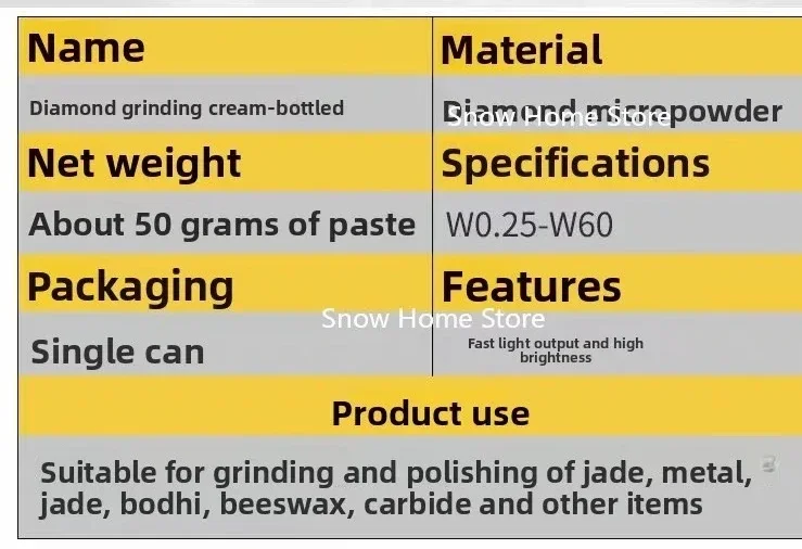 

1pc Diamond Paste Compound Mirror Polishing Lapping Syringes W0.25-60 Micron Glass Jade Jewelry Metal Buffing Abrasive Tools New