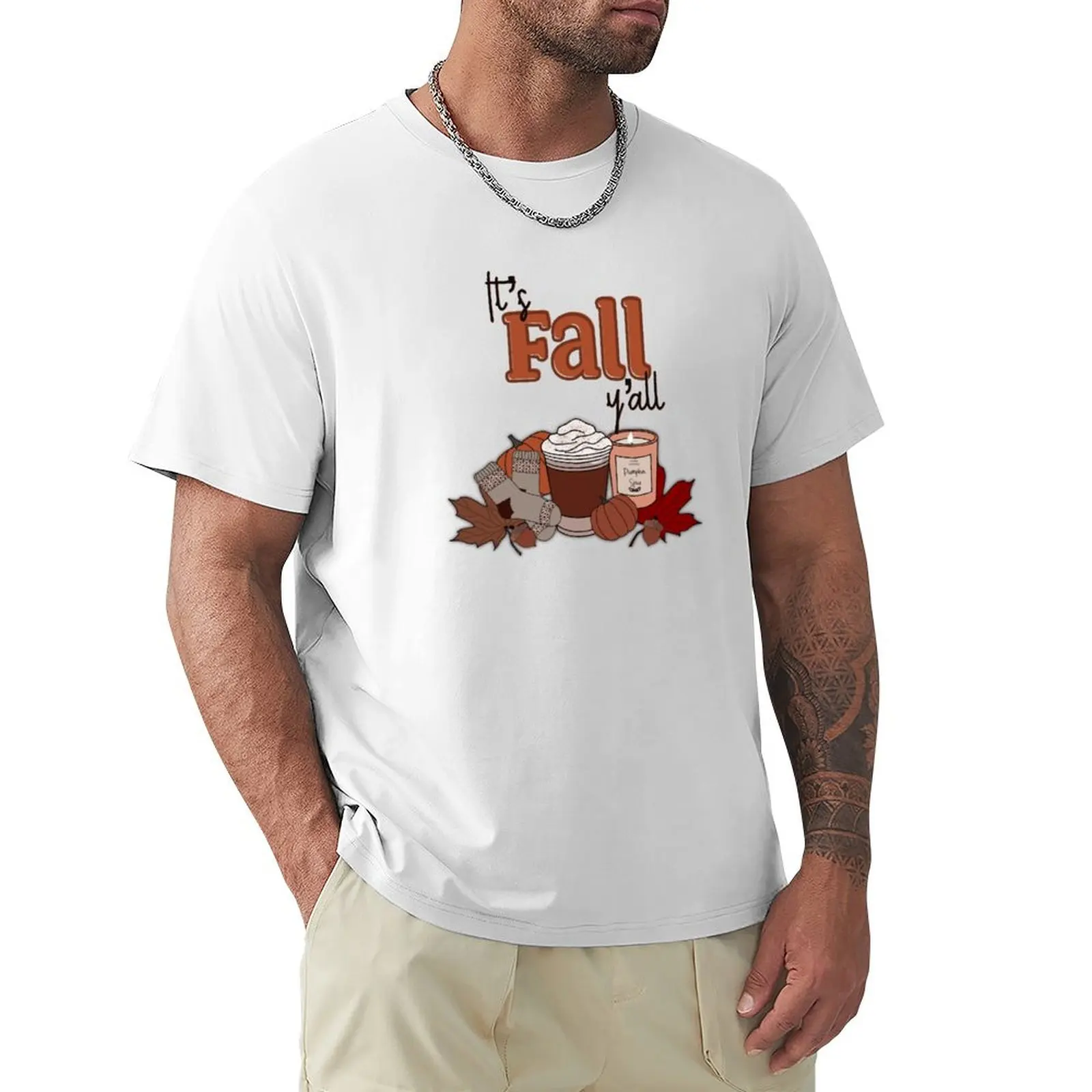 It’s Fall Y’all T-shirt sublime quick drying Aesthetic clothing cute tops mens champion t shirts