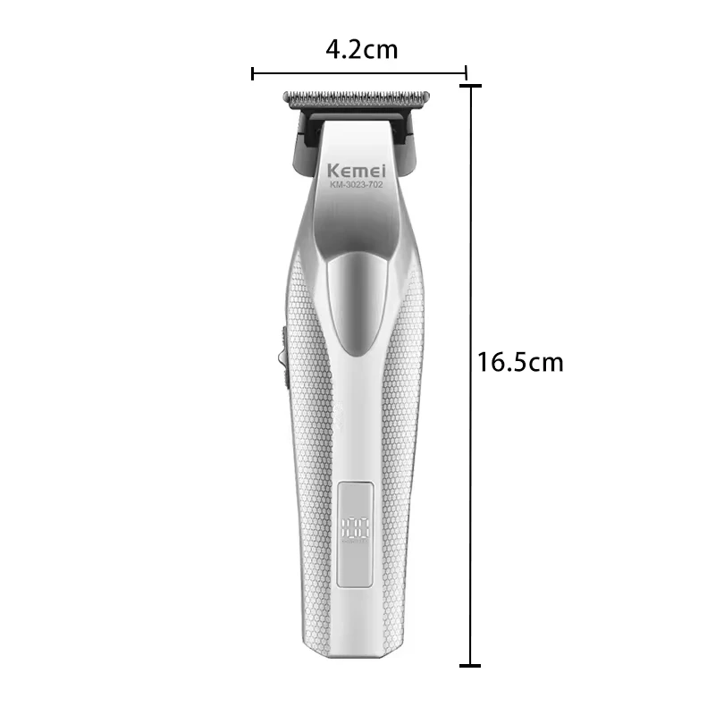 Kemei Hair Trimmer Professional Hair Clipper Electric Haircut Machine Rechargeable Hair Clipper 0MM Trimmer for Men KM-3023-702 - view 6