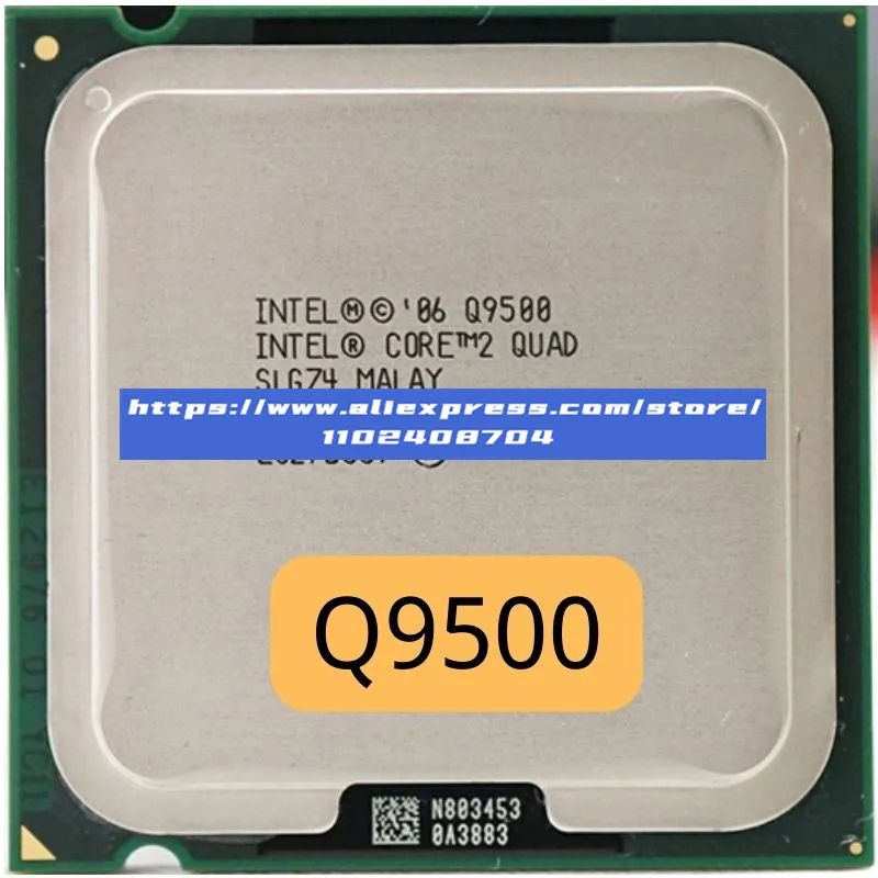 Intel Core 2 Quad Q9500 2.8 GHz Quad-Core CPU Processor 6M 95W LGA 775