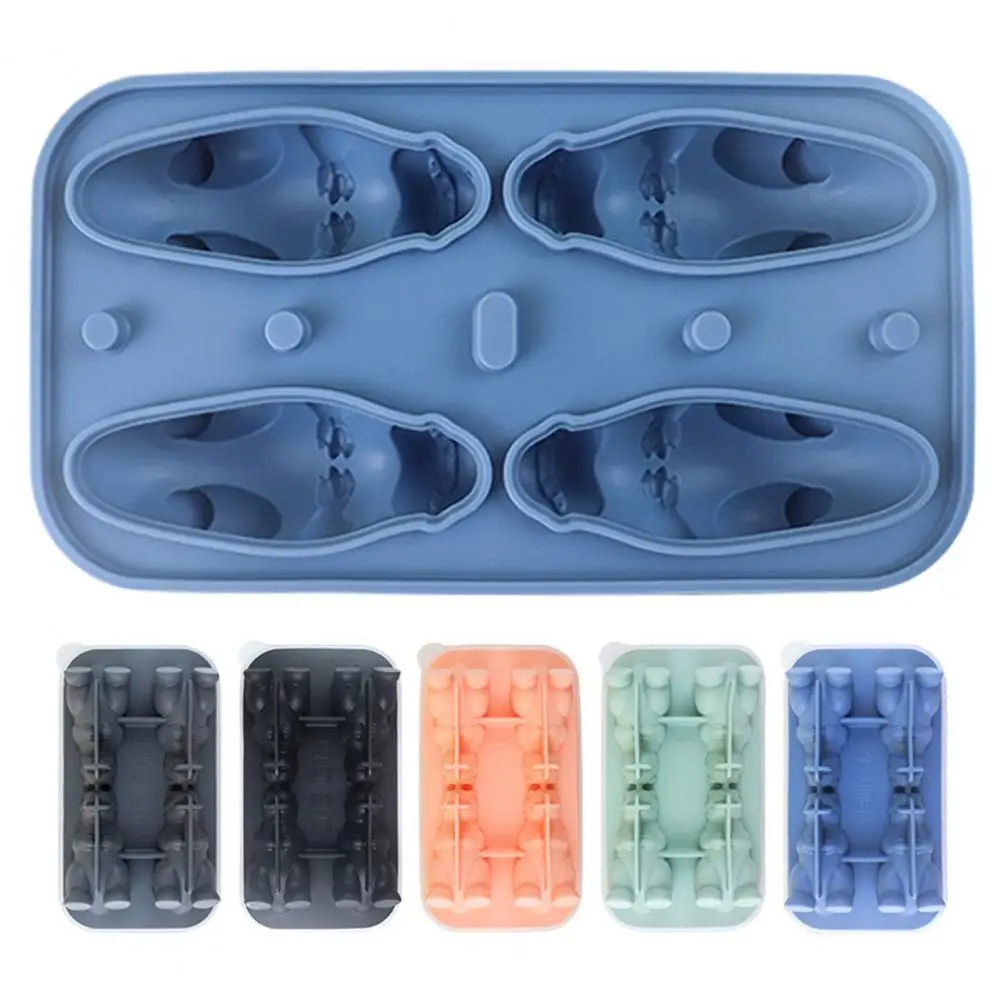 

Ice Cube Mold 3D Dinosaur Shape Ice Cube Tray with Lid Whiskey Cocktails Spirits Coffee Reusable Silicone Mold