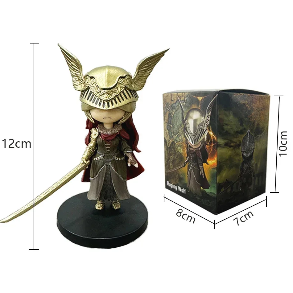 Nouveau jeu chaud Q Version Elden Ring Mini Ranni chat Melina Malenia le demi-loup figurine Lani ornements magiques poupées en PVC