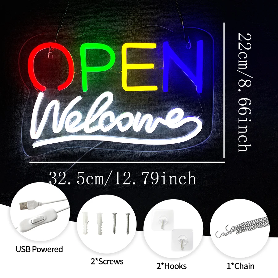 Otwarty witamy Neon do dekorac – Coffee Tea Neon Sign recenzja i cena