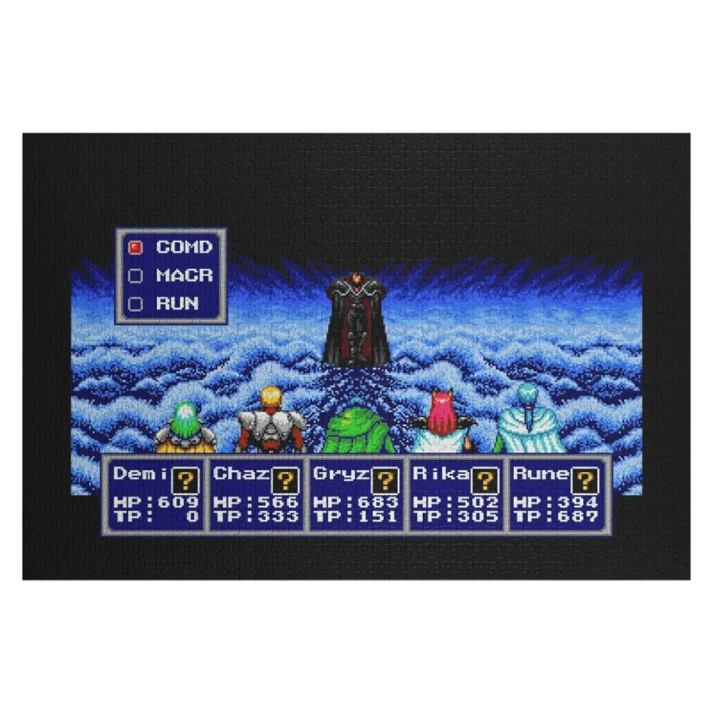 

Classic Phantasy Star IV Boss Battle Jigsaw Puzzle Personalised Customizable Child Gift With Personalized Photo Puzzle