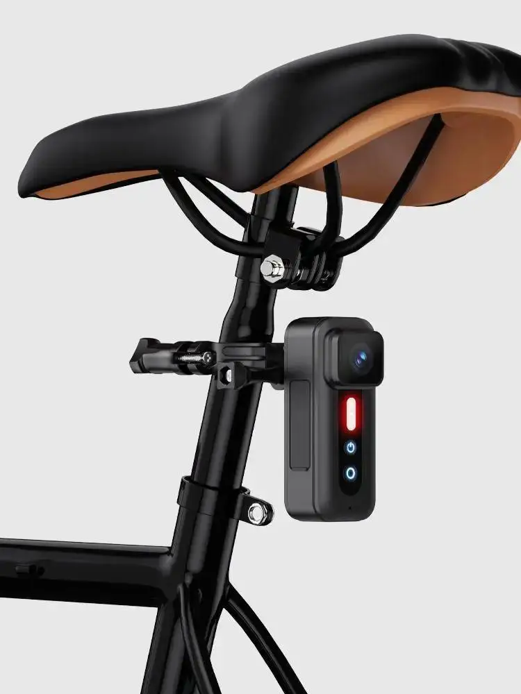 AliExpress XMSJ New 1080P Bicycle Recorder Bicycle Tail Light Multi functional Portable Vlog Portable Camera