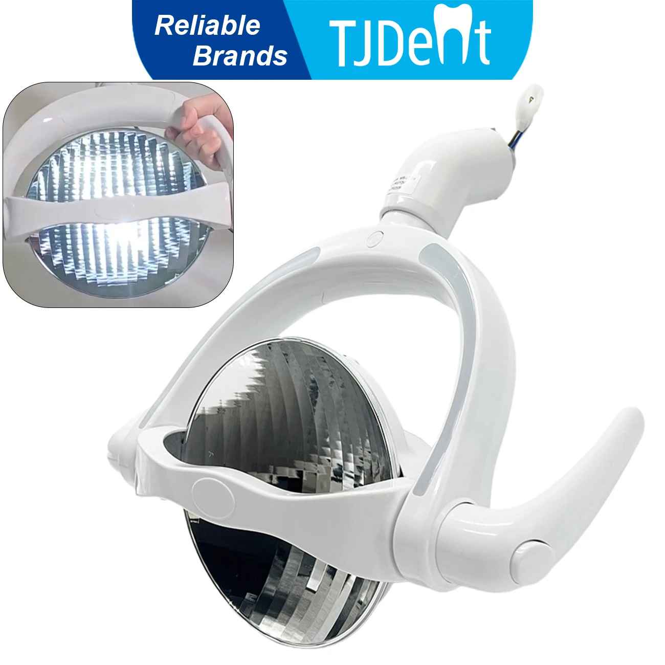 

TJDent Dental LED Reflect Lamp Oral Light Surgical Light With Inductive Shadowless Lamp For Dentistry Chair Unit Equipment Tools