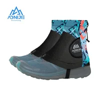 AONIJIE E940 E4421 E941 Polainas altas para correr para hombre, cubrezapatos protectores a prueba de arena para triatlón, maratón, senderismo, reflectantes