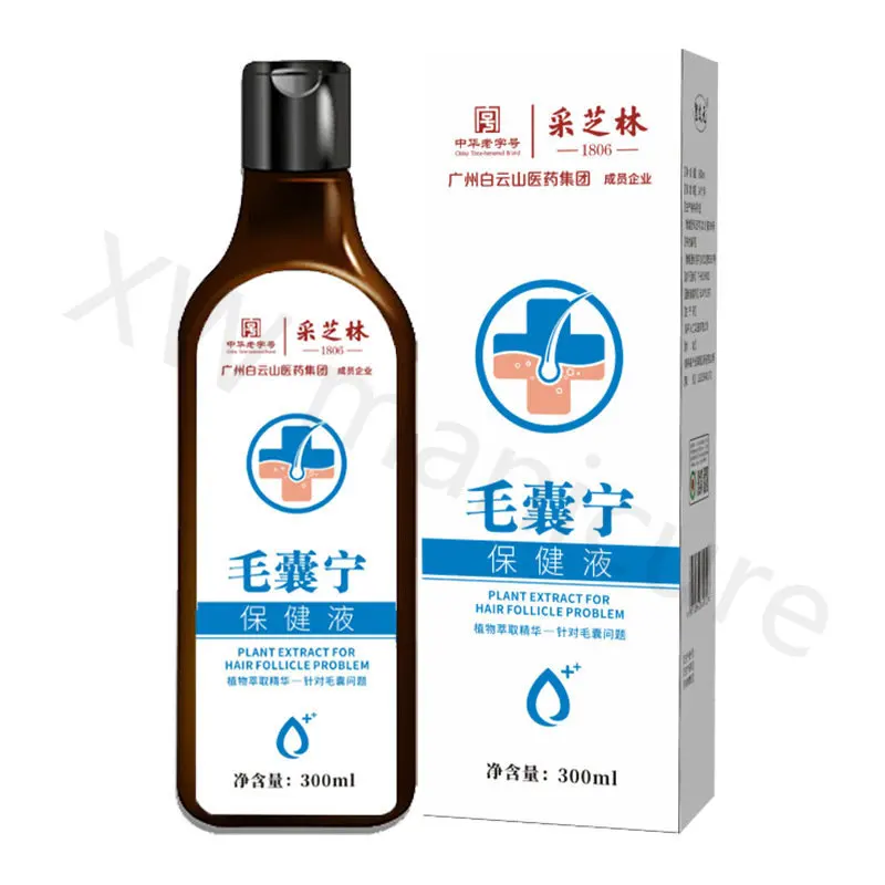 300ml Repair Oily Head Remove Scalp Mites Control Oil Remove Dandruff Relieve Itching Herbal Essence Folliculitis Shampoo