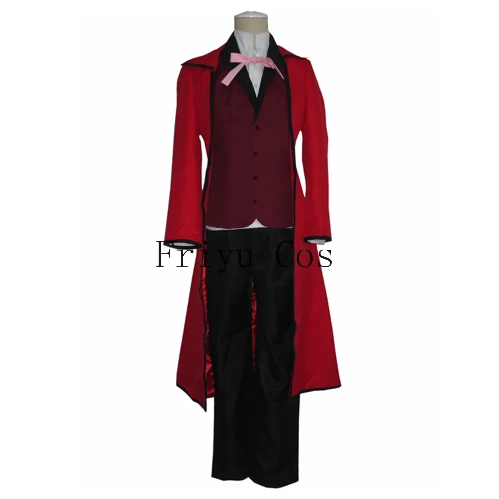 

Unisex Anime Cos Grell Sutcliff Cosplay Costume Halloween Uniform Custom Size