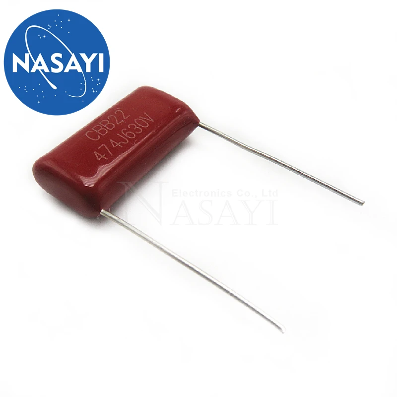 

10pcs/lot 630V474J 0.47UF 470NF Pitch 20MM 630V 474 CBB Polypropylene film capacitor In Stock