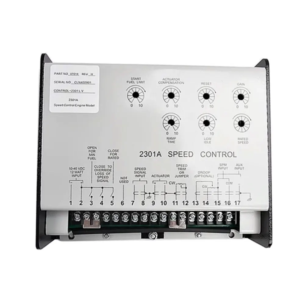 

Woodward 2301A 9907-014 Diesel Generator Engine Speed Control Governor Speed Controller For Generator Spare Parts