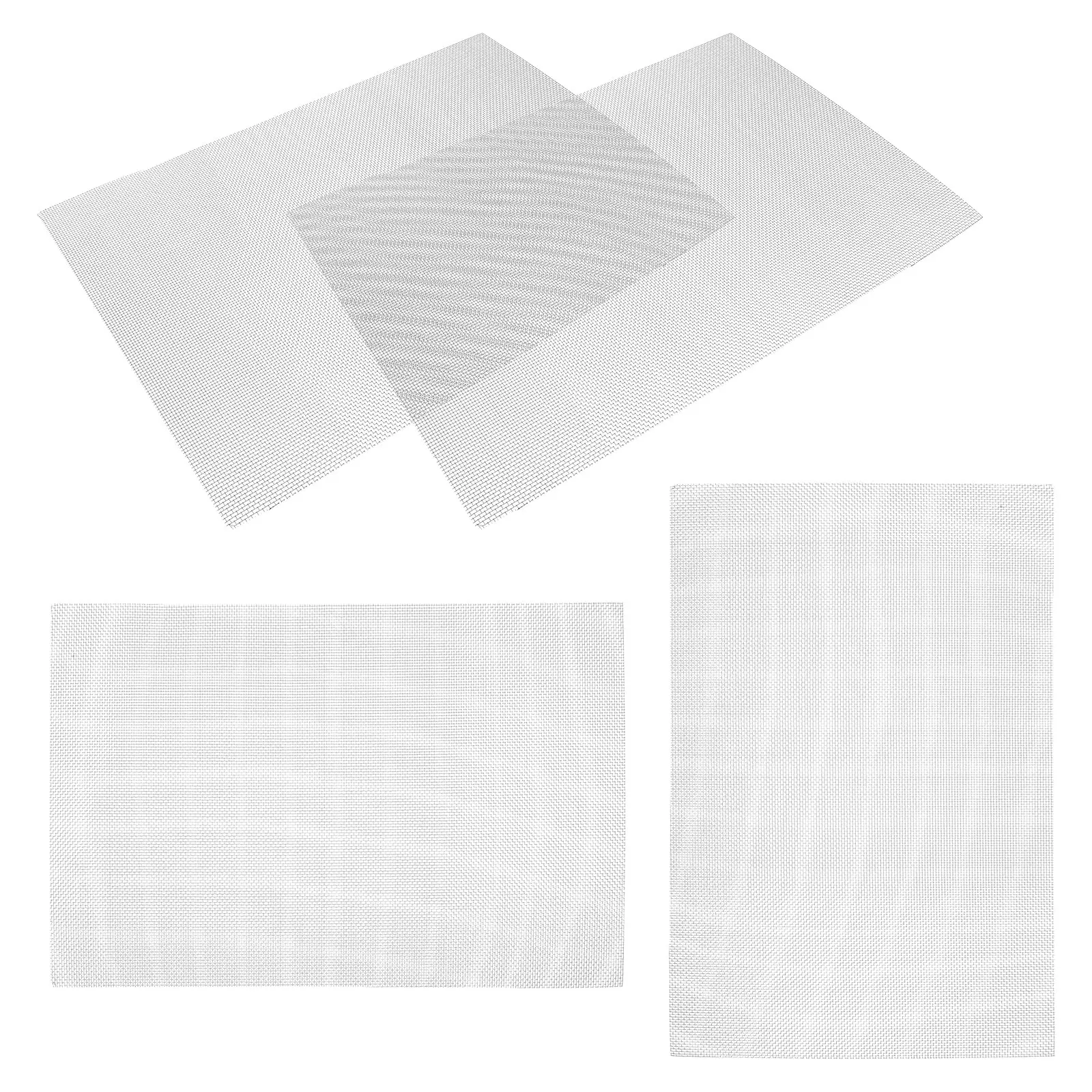 

4Pcs Seed Tray Mesh Growing Pads Iron Material Seedling Cultivating Mesh Sheets for Germination and Microgreens