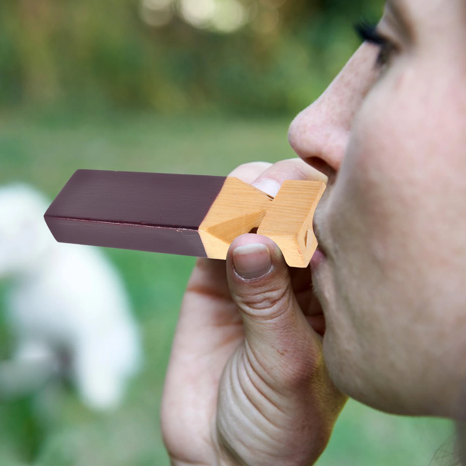 

Orff Percussion Instrument Educational Whistle Birthday Party Musical Flute for Sound Wood Carnival Maker