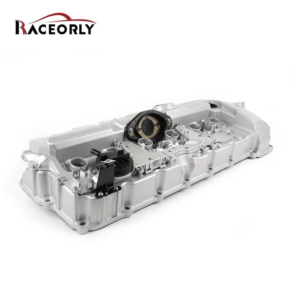 RACEORLY غطاء صمام الألومنيوم لسيارات BMW E70 E82 E90 E91 328i 528i X3 X5 Z4 N52
