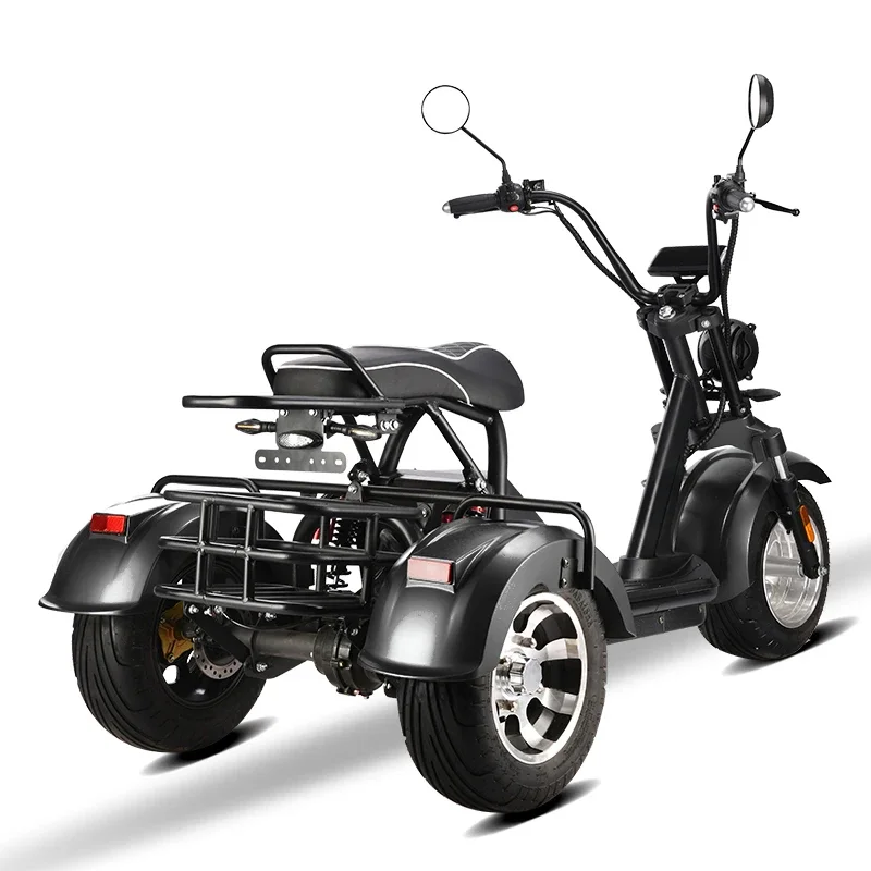 2022 New Citycoco Long Range Adult Street Legal Drift Trike Bicycle Three Wheel Electric Scooter 3000W motor