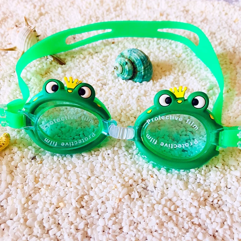 Süße Tier Schwimm brille für Kinder Jugend Alter 3-8 Jahre alt Anti-Fog klare Sicht kein undichtes schnell verstellbares Silikon band