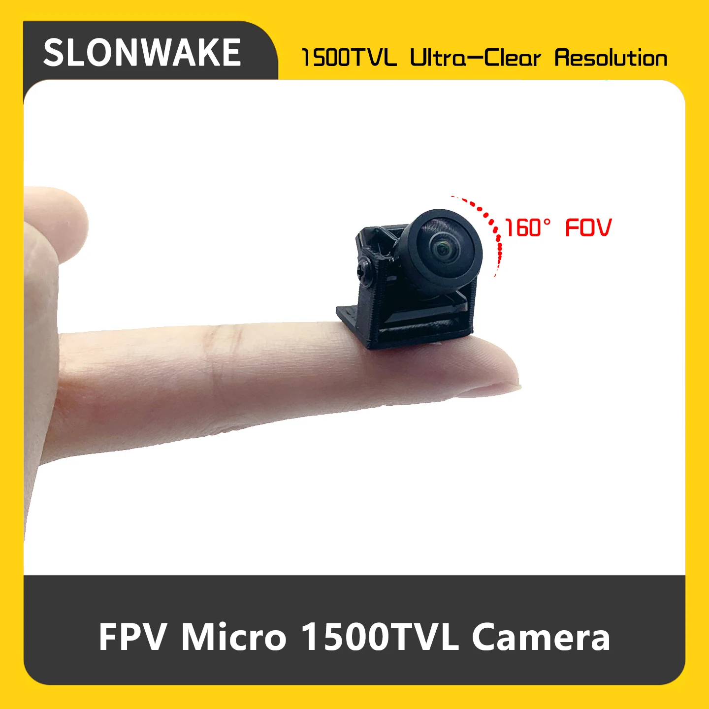 SLONWAKE 1500TVL OSD 1.8mm Ultra Light FPV Nano Camera 16:9 4:3 for RC FPV Tinywhoop Cinewhoop Toothpick Mobula6 view 2