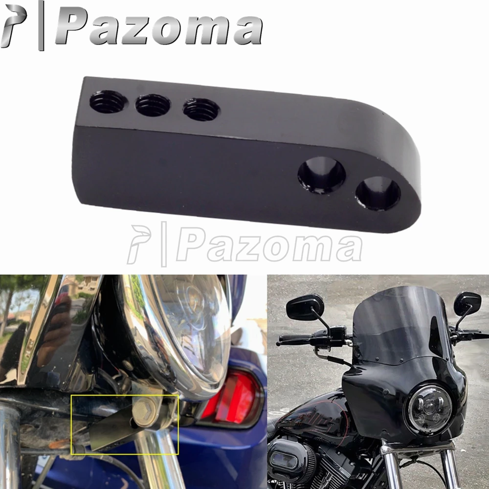 

Motorcycle Headlight Mount Extension Block For Harley Dyna FXD FXDB FXDBI FXDC FXDCI FXDI FXDI35 FXDL FXDLI FXDWG FXDWGI MEB9883