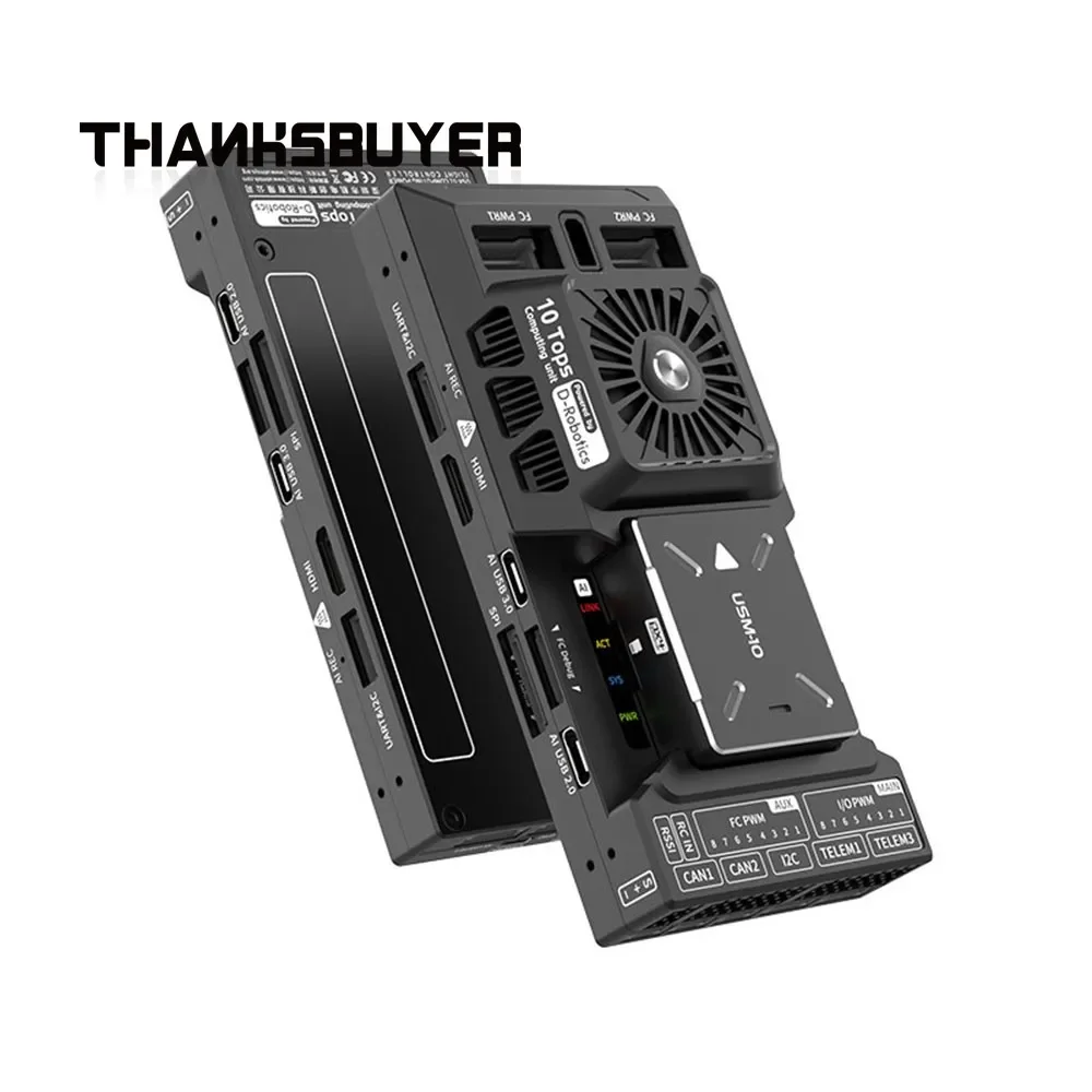 SkyDElUSX51 Flight Control System RDK X5 FPV 10TOPS High Computing Power AI Controller Module