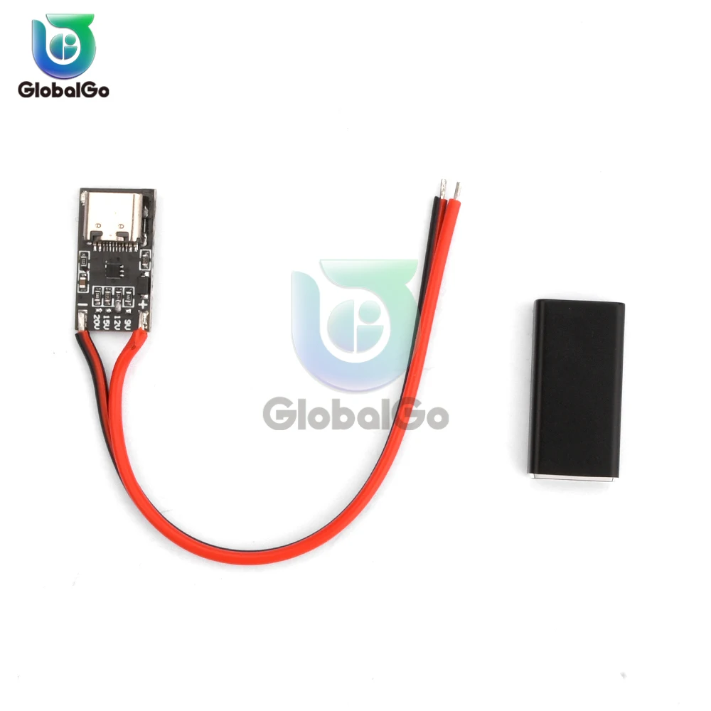 Tipo-C PD3.0/QC3.0/2.0 9V 12V 15V 20V Ricarica Veloce Trigger Polling Detector USB Boost Alimentazione Cambio Modulo Scheda Caricabatterie