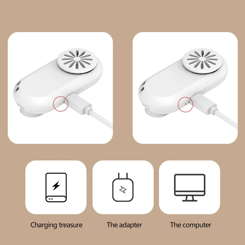 3ความเร็วเกียร์หน้ากากไฟฟ้าพัดลมระบายความร้อนส่วนบุคคลแบบพกพาสำหรับหน้ากาก USB หน้ากากชาร์จไฟได้ไอเสียคลิป