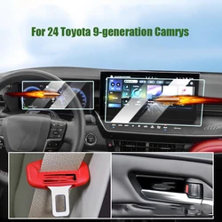 For 2024 Toyota 9-generation Camrys Screen Protector Navigator Protection Tempered Glass Protective Film Car Stickers Accessorie