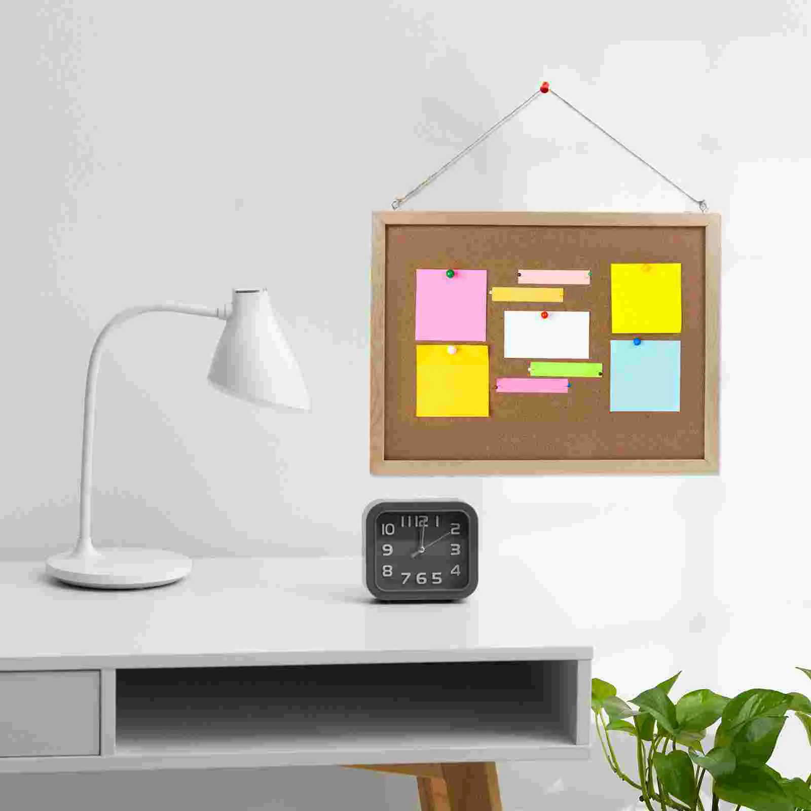 Double Sided Bulletin Board Wall Mountable Memo Small Bulletin Board Photo Display for Home Office Large Wooden Boards