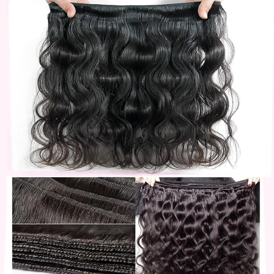 10a Menselijk Haar Bundelt Body Wave Bundels Menselijk Haar 100% Onbewerkte Braziliaanse Maagdelijke Hair Extensions