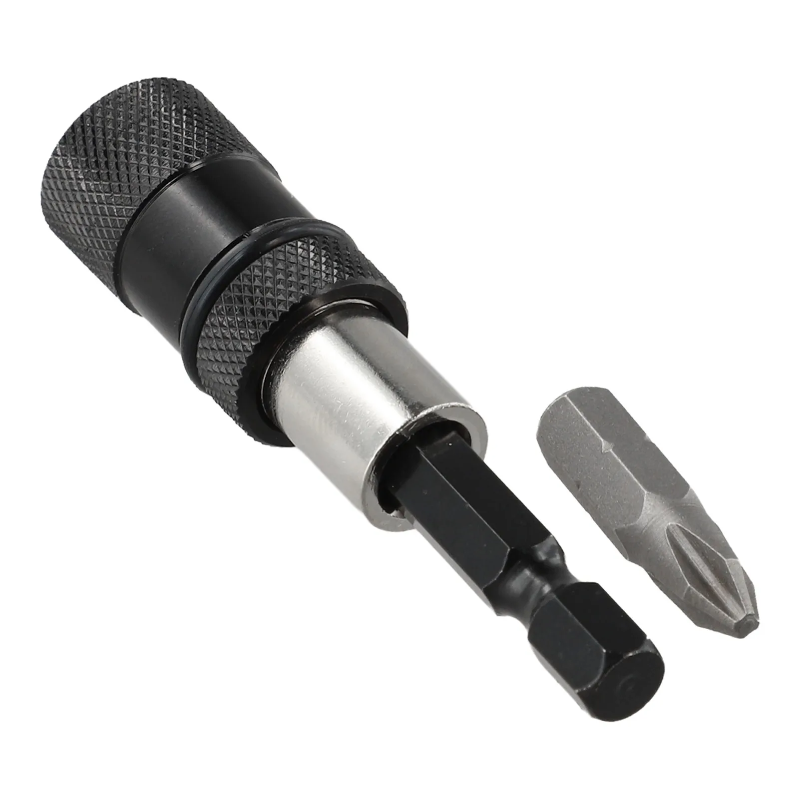 1/4Inch Hex Shank Electric Screwdriver Bit Limit Magnetic Connecting Rod Screwdriver Depth Adjustable Extension Rod Tool