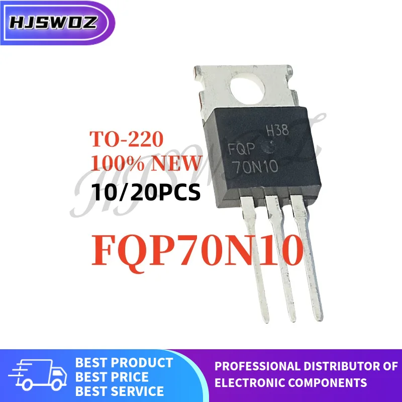 10-20PCS FQP70N10 F…