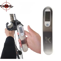 Stainless Steel Archery Bow Scale  Electronic LED Draw Weight Gauge for Compound Recurve Traditional Longbows