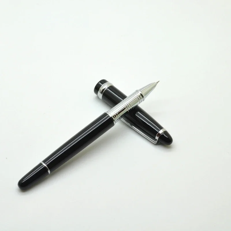 KAIGELU 369 Iridium Fountain Pen Nib 0.5mm Pen Silver Clip Business Office School Student Practice Calligraphy Gift Stationery