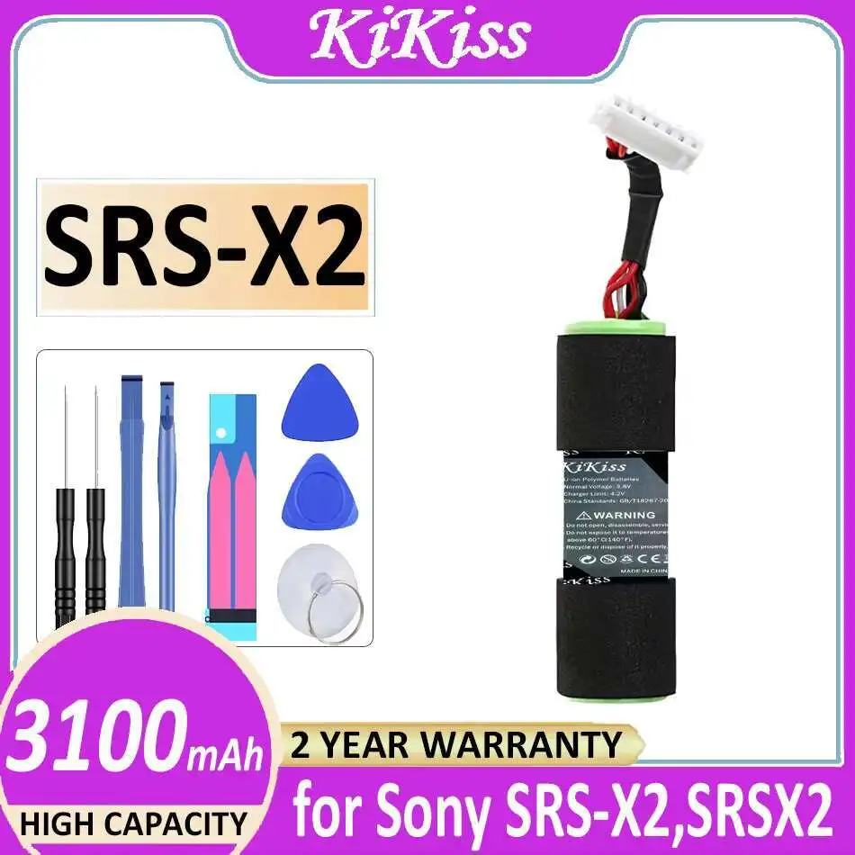 

Bluetooth Speaker Battery For Sony Srs-X2 SF-02 9-885-197-08 3100mAh Safe Premium Replacement
