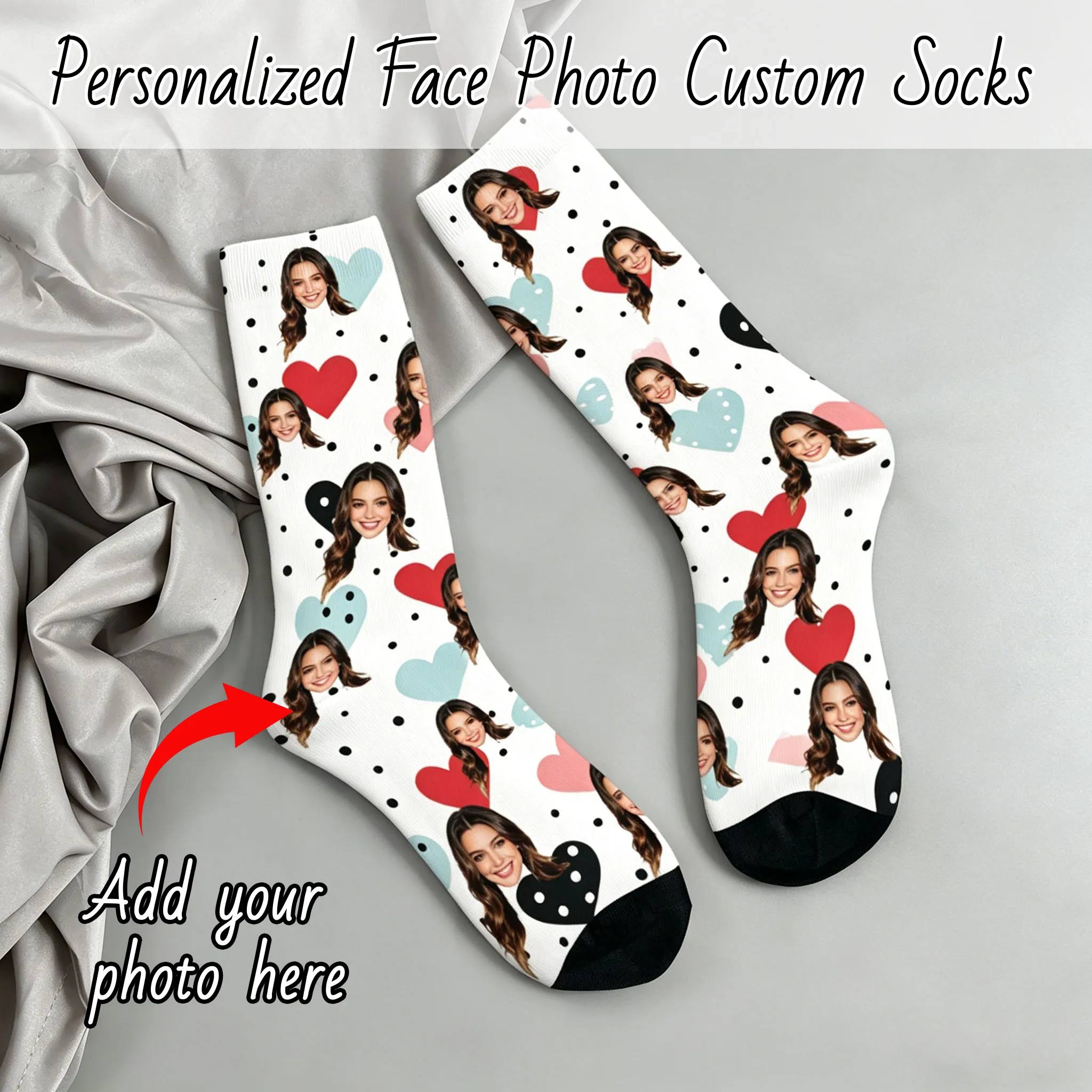 

Custom avatar socks for men and women custom photo socks personalized picture socks photo socks personalized gifts