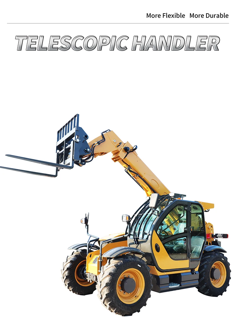 2025 China 2,5-3-Tonnen Hydraulischer Dieselstapler mit 7m Teleskoparm, Zuverlässiges Maßgeschneidertes Produkt mit Kabine – Detail 2