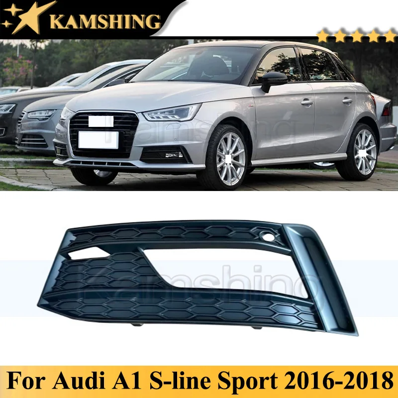

Рамка передней противотуманной фары Kamshing для Audi A1 S-line Sport 2016-2018, рамка передней противотуманной фары, рамка противотуманной фары