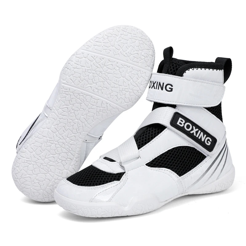 New Winter 2025 Bestseller: Lightweight Breathable Professional Anti-Friction Anti-Slip Wrestling Shoes Training Boxing Shoes